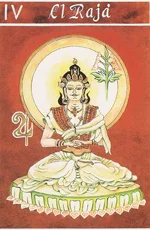 tarot tibetano, el raja