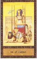 tarot egipcio, el carro