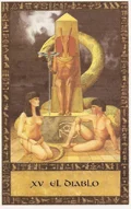 tarot egipcio, el diablo