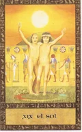 tarot egipcio, el sol