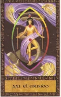 tarot egipcio, el mundo