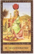 tarot egipcio, la suma sacerdotisa