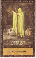 tarot egipcio, el ermitaño