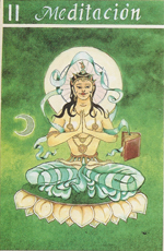 La Meditacion - Tarot Tibetano